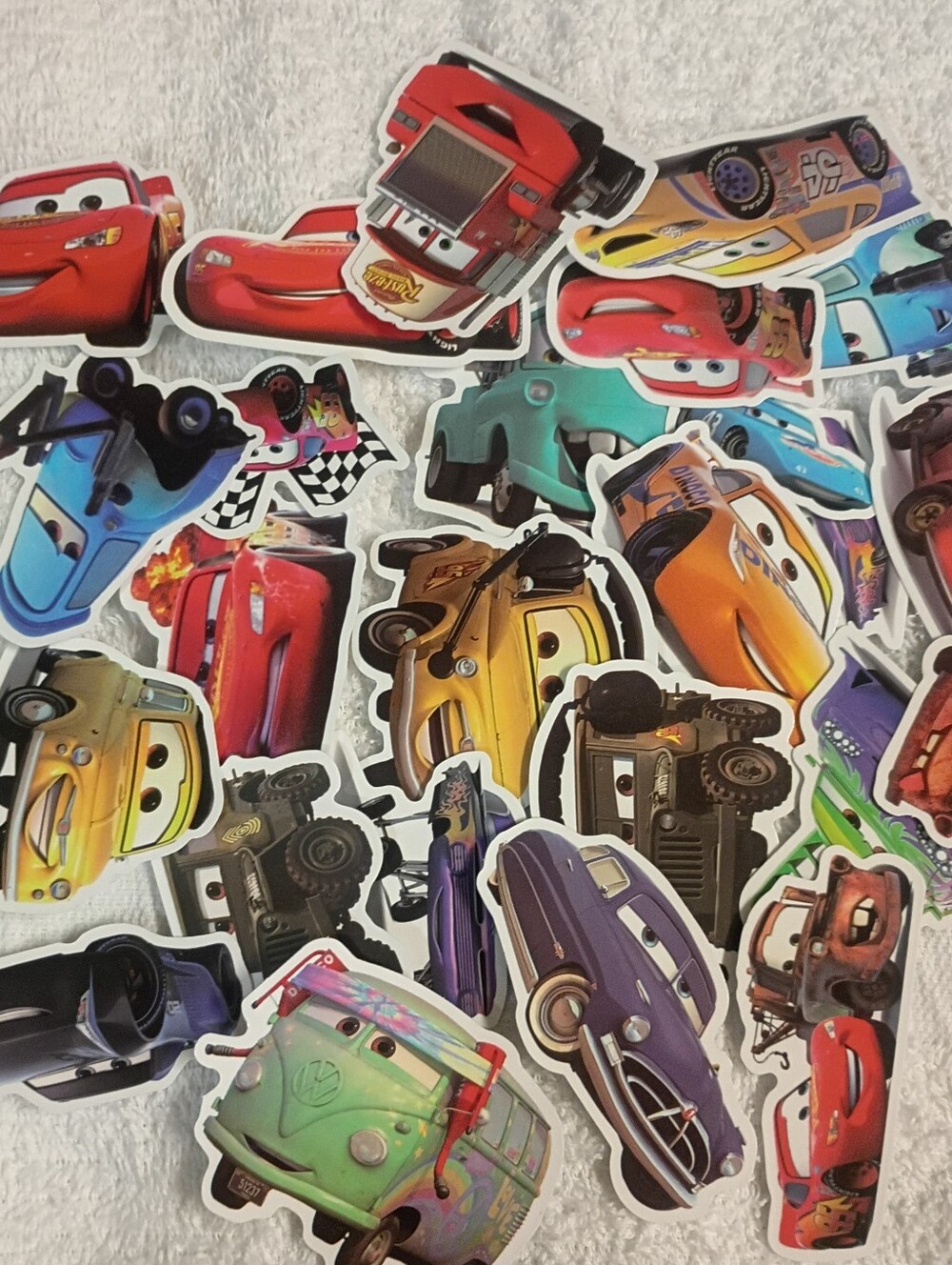 25 Piece The Movie Cars Sticker Set